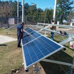 La Universidad Tecnológica del Uruguay cuenta con un sistema fotovoltaico de 11 kW como parte de las actividades del proyecto ETRELA